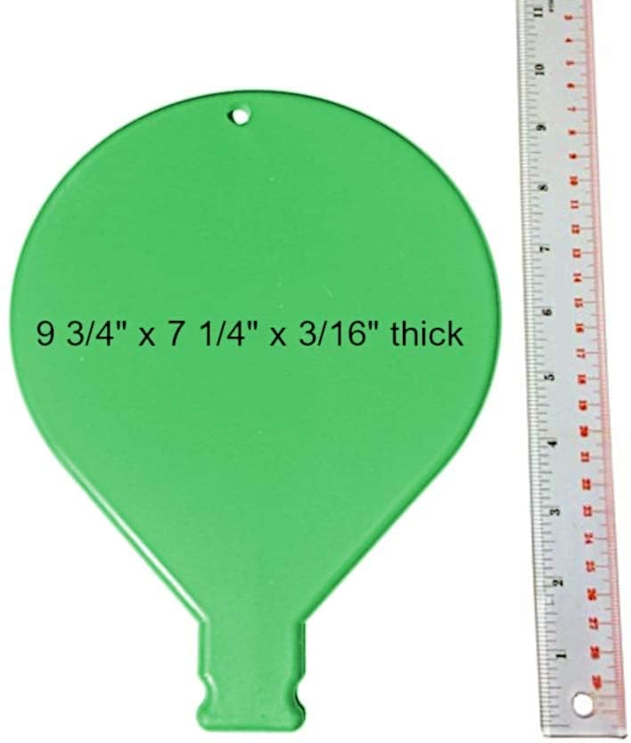Control Balloon Products Large TEAL Key Tag, includes Key Ring & Pen, Never Lost Key Ring, Key Chain, Large Key Ring Holder - Image 2